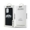 DKNY DKHMP13XSNYACH iPhone 13 Pro Max 6.7 czarny/black hardcase Liquid Silicone White Printed Logo MagSafe